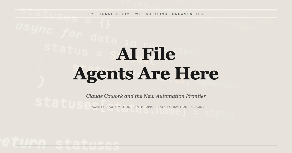 AI File Agents Are Here: Claude Cowork and the New Automation Frontier