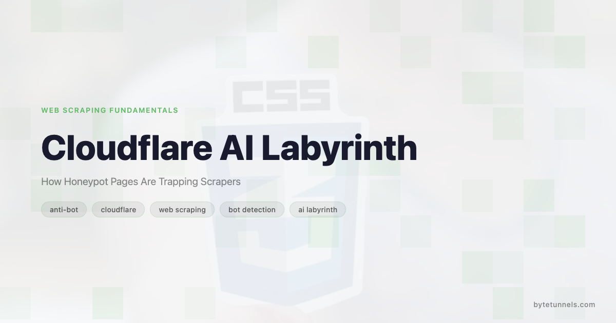 Cloudflare AI Labyrinth: How Honeypot Pages Are Trapping Scrapers
