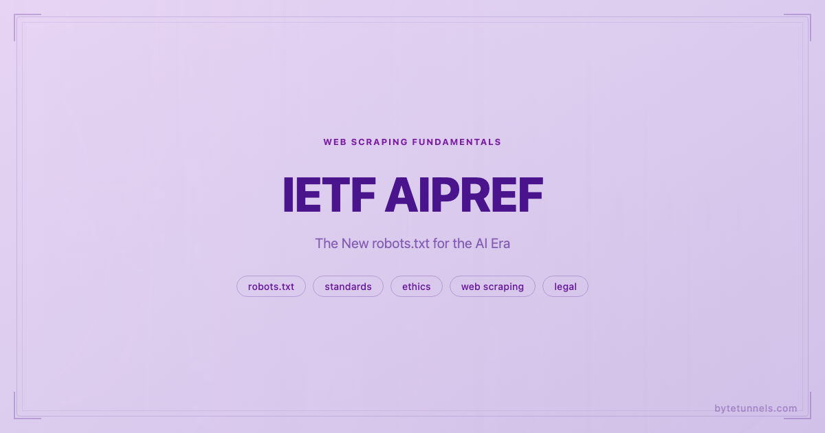 IETF AIPREF: The New robots.txt for the AI Era