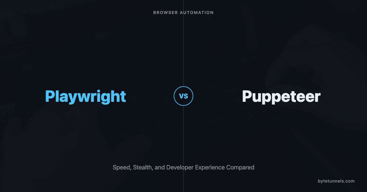 Playwright vs Puppeteer: Speed, Stealth, and Developer Experience Compared